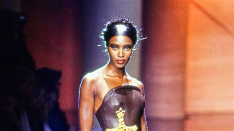 naomi campbell versace 1997 bride|versace collection.